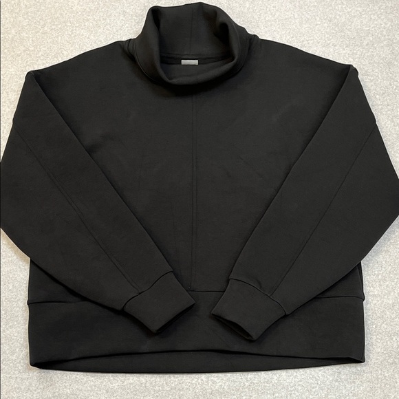 CALIA by Carrie Underwood Tops - CALIA by Carrie Underwood Black Funnel Neck Sweatshirt